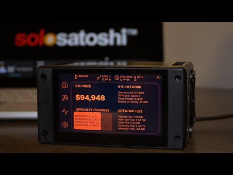 Unveiling the Bitaxe Touch: The world’s first open-source touchscreen Bitcoin Miner.