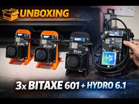 Unboxing My 3rd Bitaxe Gamma 601 | Growing the Solo Mining Family