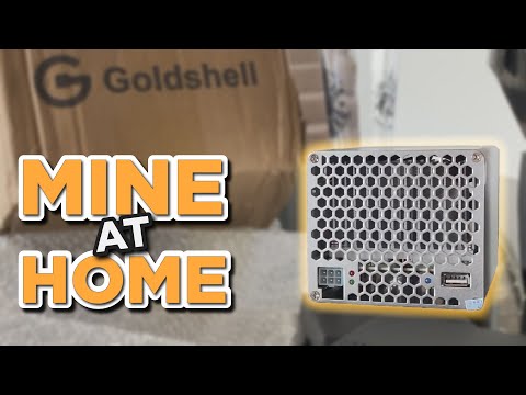 Mining at Home with a Goldshell LB1! Review &amp; Tutorial