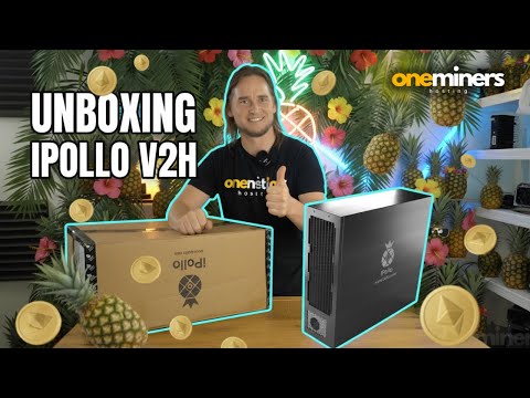 Unboxing the iPollo V2H Ethereum Classic Miner | Liquid-Cooled Pineapple Powerhouse!