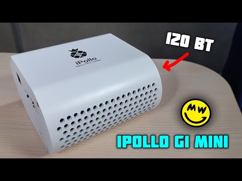 Майню монетку Grin на асике IPOLLO G1 MINI!