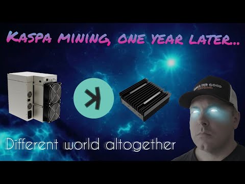 Kaspa mining hits different now.. (I've been mining on my Iceriver KS1 &amp; KS0 ASIC's for 1 full year)