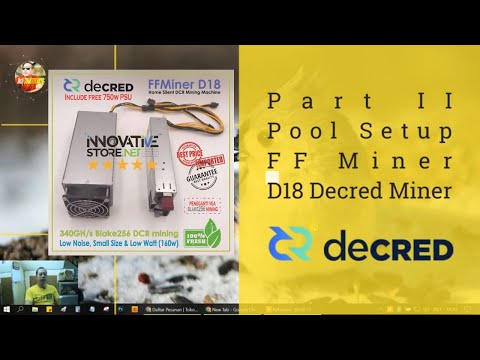 FFMiner D18 340GH/s Part 2 | Setup Pool mining