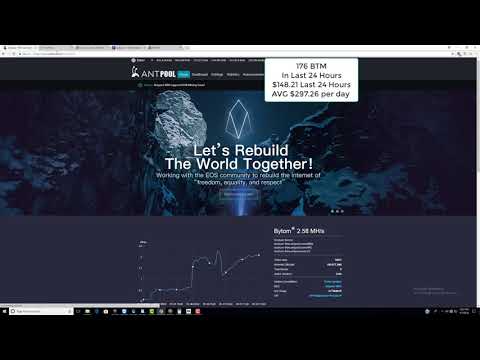Bitmain Antminer B3 Day 3 Bytom Mining Update!