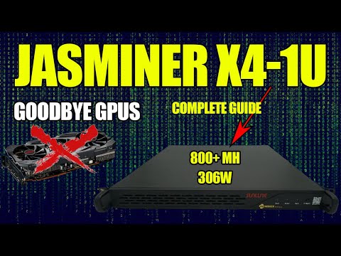 This Jasminer X4-1U Made Your GPUs OBSOLETE