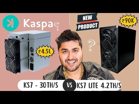 KASPA Miners are BACK? New Miners on KAS | KS7 30TH/s | KS7 Lite 4.2TH/s #kaspa #bitcoin #crypto
