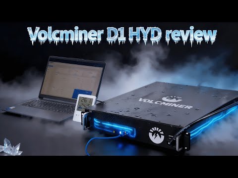 VolcMiner D1 Hydro Full Review | Powerful Scrypt Hydro Miner Test (LTC &amp; DOGE) #miner #crypto