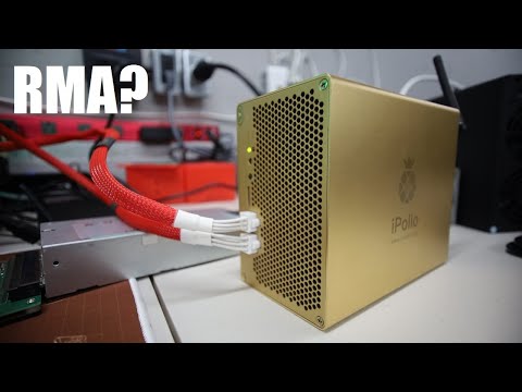 My iPollo ETH V1 Mini doesn't mine anymore...