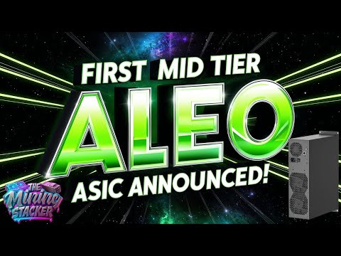 🚨 NEW GoldShell E-AE1M ALEO ASIC Miner Is Here ! Let's Compare The Specs / Profitability / Outlook