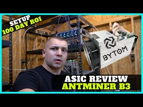 Bitmain Antminer B3 Review - Bytom BTM Mining is Profitable + ASIC Tensority Algo