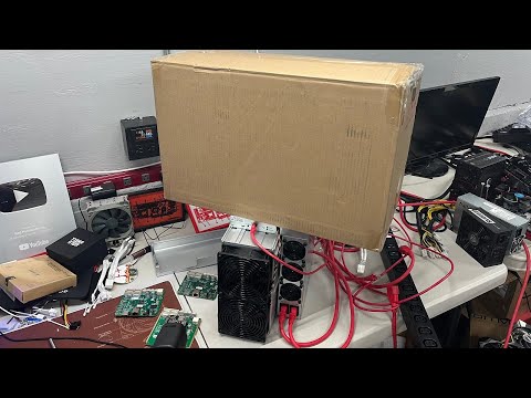 UNBOXING THE NEW WHATSMINER M60S!