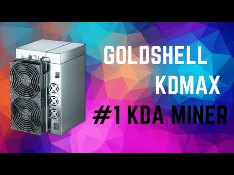 Goldshell KDMAX 40.2T 3350W the most powerful Kadena ASIC Miner.เครื่องขุดเหรียญ KDA ที่เเรงที่สุด