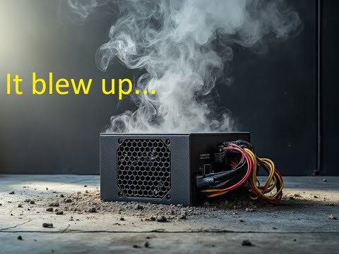 Unboxing Goldshell KA Box PRO - Power supply BLEW UP