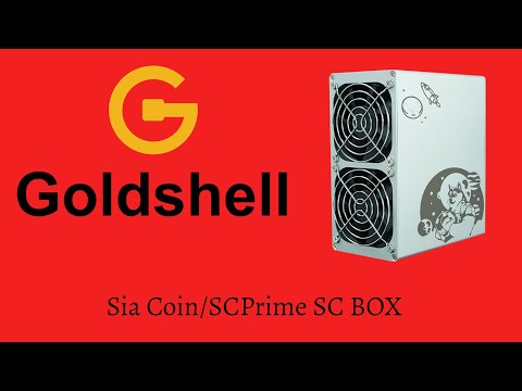 Goldshell SC Box Review SIA Coin SCPrime
