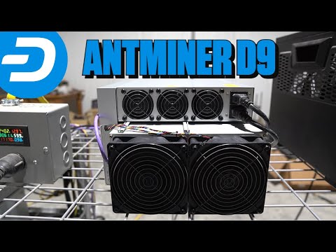 Bitmain Antminer D9 | Dash Coin Mining