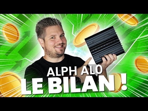 1 mois avec l'IceRiver ALPH AL0 : La rentabilité est-elle au rendez-vous ?