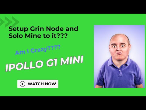 G1 Mini Solo Mining my Own Node