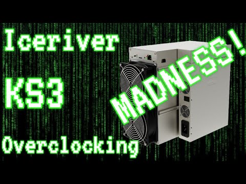 Iceriver KS3 Kaspa ASIC OVERCLOCKING MADNESS! (KS3 overclocking tutorial &amp; testing!)