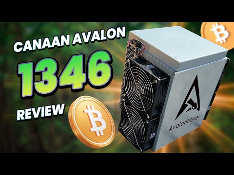 Canaan Avalonminer 1346 Bitcoin Miner Review