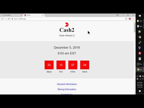 Cash2 - Connect Antminer A3 to Cash2 Mining Pool