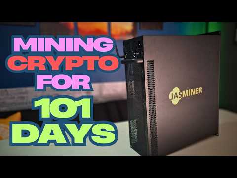 How Much Crypto I Earned Mining with the Jasminer X16-Q for 101 Days!