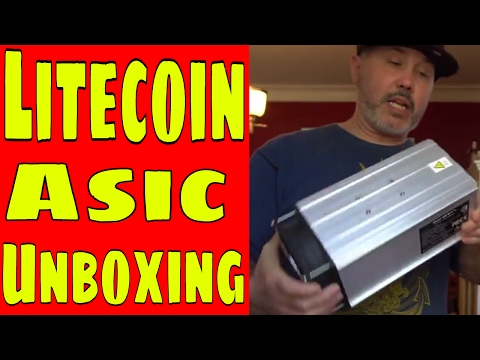 Litecoin Mining Asic ...Unboxing
