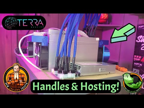 QUIET Antminer L3+!! // HANDLES for ASIC's? \\ Heading to Terra Hosting Facility