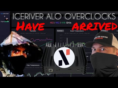 Overclock your Iceriver AL0 Alephium ASIC!! (ALPH overclocking guide!)