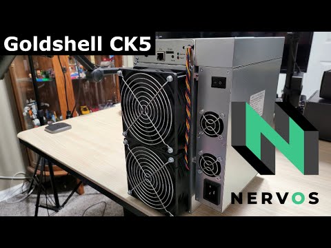 Goldshell CK5 Setup & Daily Profits - Powerful Nervos Network Miner