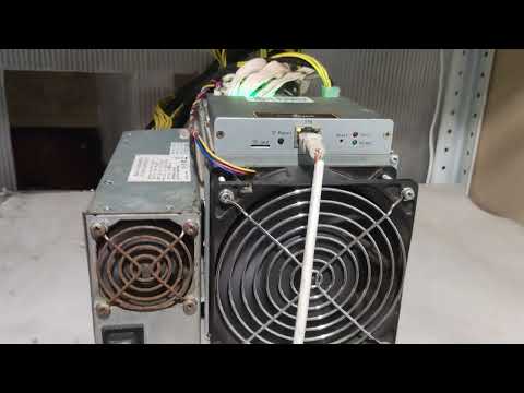Antminer S9i - видео проверка.