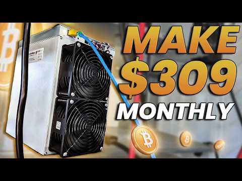 Make $309 Monthly EASILY Mining Bitcoin - Canaan A15 Pro Review