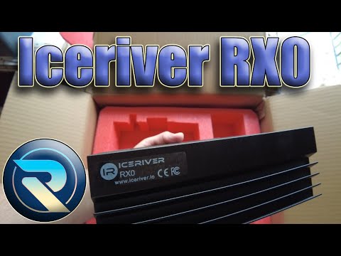 My Iceriver RX0 Radiant Asic is HERE!!!