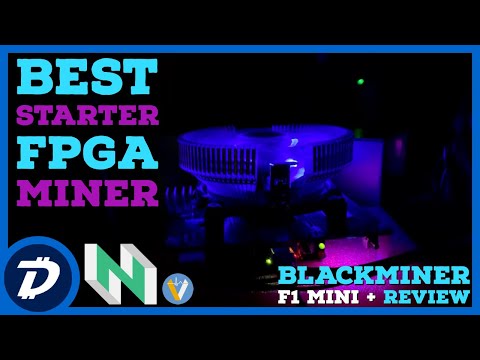 Best Starter FPGA Mining Rig - Hashaltcoin Blackminer F1 Mini + Plus Review | High Profits Low Power