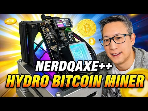 Quiet &amp; Cool Bitcoin Mining? Meet the NerdQaxe++ Hydro – Liquid-Cooled ASIC Miner Review