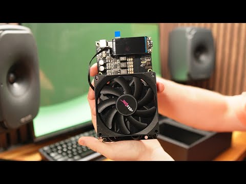 Solo Bitcoin Miner that sits on your desk... NerdQAXE++