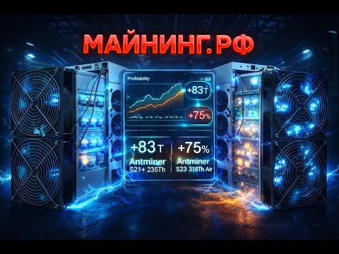 Обзор Antminer S21+ 235Th. Почему он особенный? Сравнение с S21, Pro, T21 и расчет против S23 Air