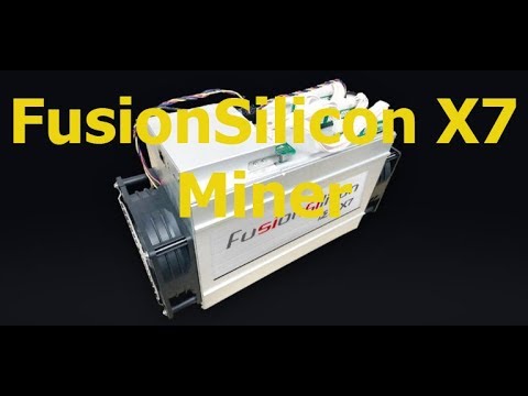 FusionSilicon X7 Miner 262Gh X11 алгоритм