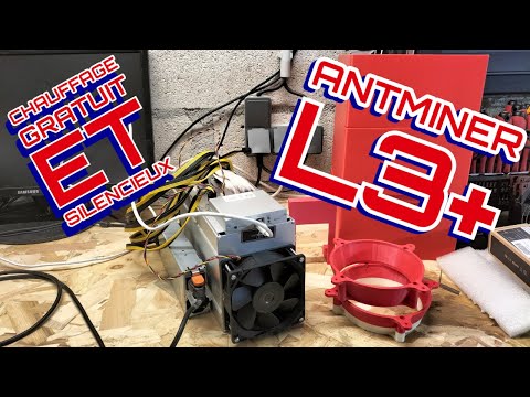 Bitmain Antminer L3+, recyclage en chauffage silencieux.