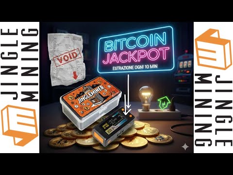 COME VINCERE ALLA LOTTERIA MINANDO BITCOIN DA CASA CON  ⁨@JINGLEMINING⁩