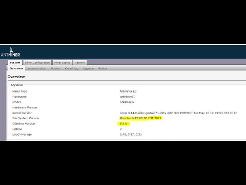 Modifica per ETC di Antminer E3