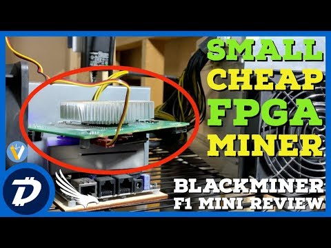 Small Cheap FPGA Miner - Hashaltcoin Blackminer F1 Mini Review | Odocrypt FPGA Mining | Blake2b