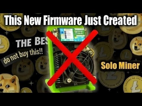 This NEW Firmware Just Made THE BEST DOGE/LTC SOLO Miner!!!