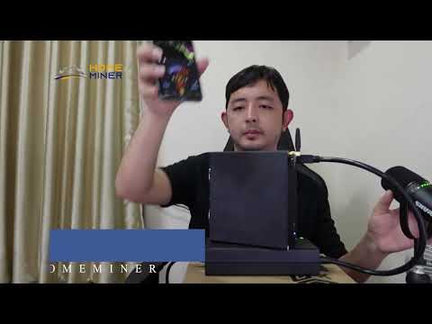 JBM ทดสอบเครื่องขุด Doge WIFI ใหม่ที่เสียงเท่า GPU แรง 205 Mh Goldshell Mini Doge Pro พร้อมการใช้งาน