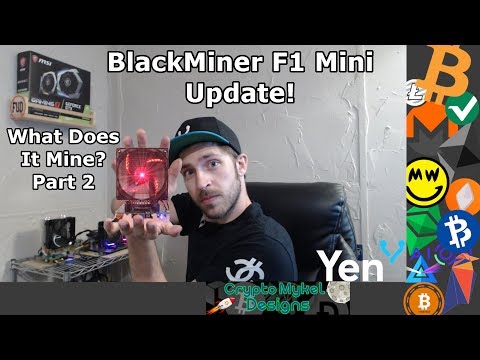 BlackMiner F1 Mini Update -- The Hash Results Are In Pt.2!