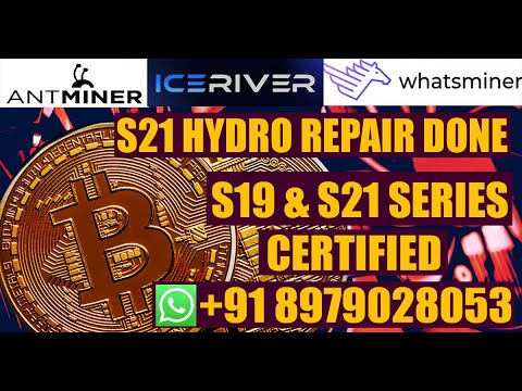 Antminer S21 Hydro Repair || S19 &amp; S21 Series Certification Done #crypto #bitcoinmining