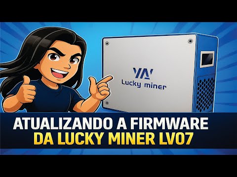 Como Atualizar a Firmware da Lucky Miner LV07 | Upgrade para AxeOS | Mineradora Bitcoin | Desempenho