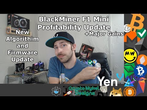 Blackminer F1 Mini Update – Whats The Most Gains To Be Made!!!