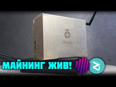Домашний майнинг жив! iPollo v1 mini 300 m/h. Octa+zil на K1pool