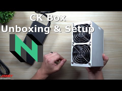Mine Nervos ($CKB) With The CK Box From Goldshell