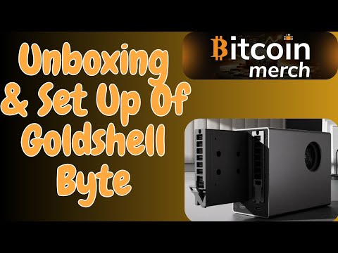 🎥 Goldshell BYTE Miner Unboxing & Setup | Compact, Quiet & Powerful Crypto Mining! 💸